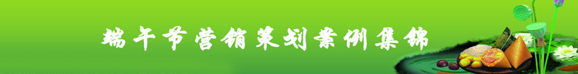 端午节营销策划案例集锦